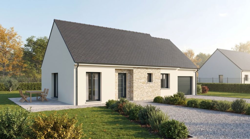 Maison Eva, plain-pied 86 m² 3 chambres dans le Loiret