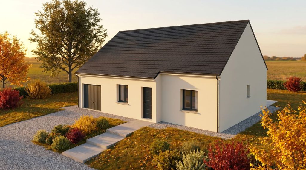 Maison Léo, plain-pied 72 m² 2 chambres dans le Loiret