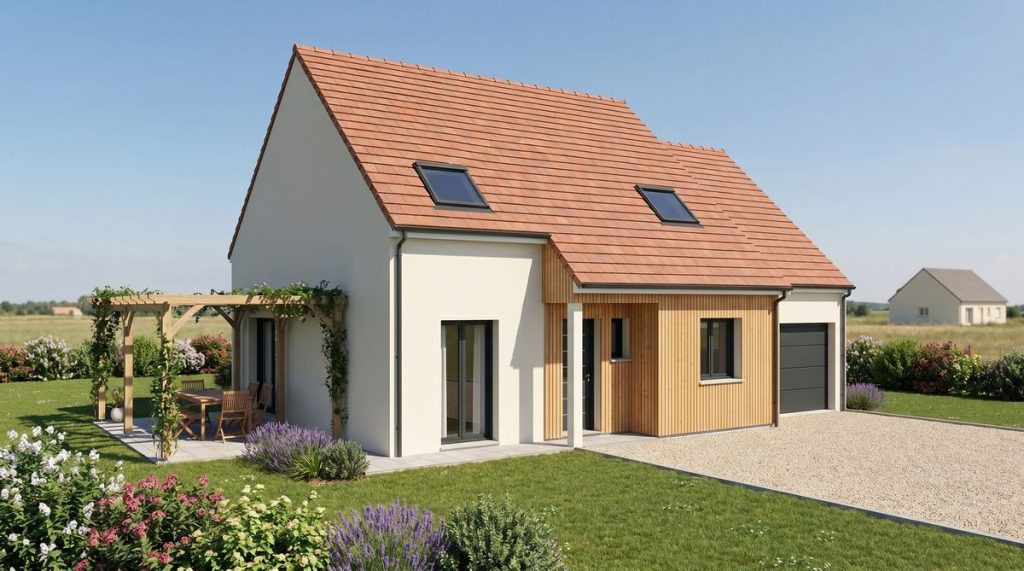 Maison Reflet, combles aménagés 105 m² 4 chambres près d'Orléans